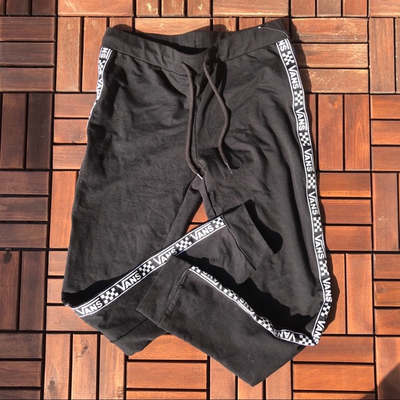 vans with track pants
